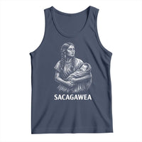 Sacagawea Tank Top Native American Womens History Month Graphic