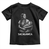 Sacagawea Toddler T Shirt Native American Womens History Month Graphic