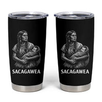 Sacagawea Tumbler Cup Native American Womens History Month Graphic