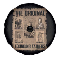 The Original Founding Fathers Spare Tire Cover Native American Indigenous Leaders Graphic