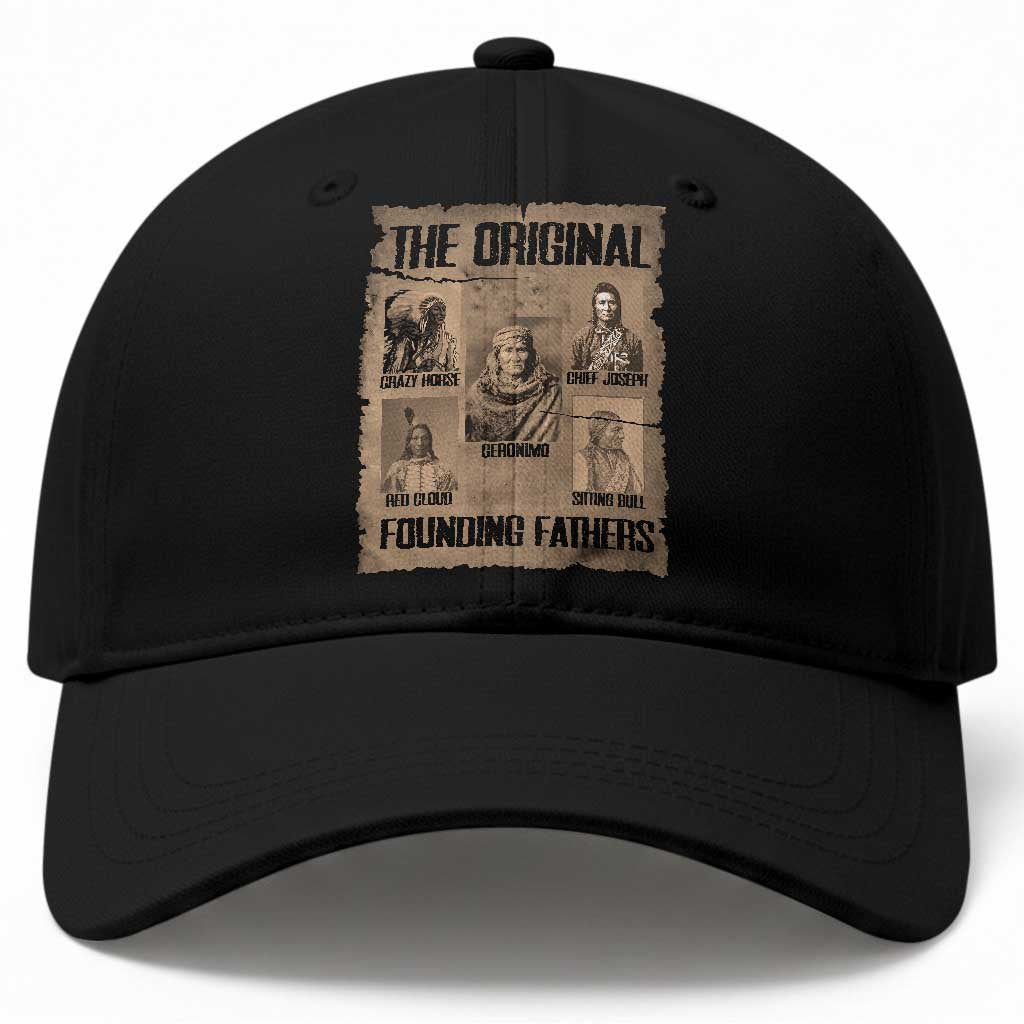 The Original Founding Fathers Baseball Cap Native American Indigenous Leaders Graphic