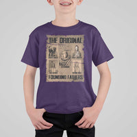 The Original Founding Fathers T Shirt For Kid Native American Indigenous Leaders Graphic