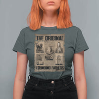 The Original Founding Fathers T Shirt For Women Native American Indigenous Leaders Graphic