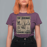 The Original Founding Fathers T Shirt For Women Native American Indigenous Leaders Graphic