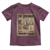 The Original Founding Fathers Toddler T Shirt Native American Indigenous Leaders Graphic
