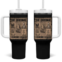 The Original Founding Fathers Tumbler With Handle Native American Indigenous Leaders Graphic