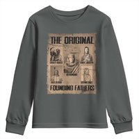The Original Founding Fathers Youth Sweatshirt Native American Indigenous Leaders Graphic