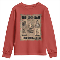 The Original Founding Fathers Youth Sweatshirt Native American Indigenous Leaders Graphic