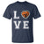 Love Basketball T Shirt Cracked Ball Graphic For Sport Lover - Wonder Print Shop