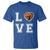 Love Basketball T Shirt Cracked Ball Graphic For Sport Lover - Wonder Print Shop