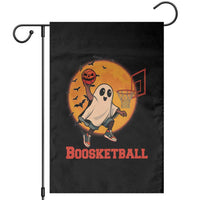 Funny Black Ghost Halloween Basketball Garden Flag Boosketball Dunk Gift - Wonder Print Shop