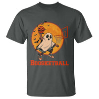 Funny Black Ghost Halloween Basketball T Shirt Boosketball Dunk Gift - Wonder Print Shop