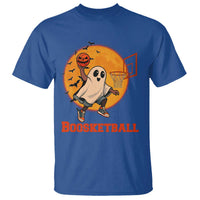 Funny Black Ghost Halloween Basketball T Shirt Boosketball Dunk Gift - Wonder Print Shop