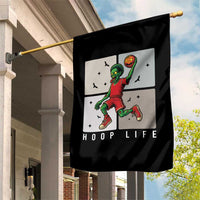 Hoop Life Garden Flag Halloween Zombie Basketball Spooky Game - Wonder Print Shop