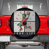 Hoop Life Spare Tire Cover Halloween Zombie Basketball Spooky Game - Wonder Print Shop