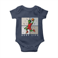 Hoop Life Baby Onesie Halloween Zombie Basketball Spooky Game - Wonder Print Shop