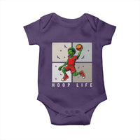 Hoop Life Baby Onesie Halloween Zombie Basketball Spooky Game - Wonder Print Shop