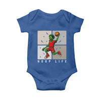 Hoop Life Baby Onesie Halloween Zombie Basketball Spooky Game - Wonder Print Shop