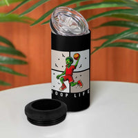 Hoop Life 4 in 1 Can Cooler Tumbler Halloween Zombie Basketball Spooky Game