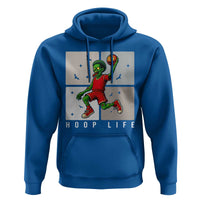 Hoop Life Hoodie Halloween Zombie Basketball Spooky Game - Wonder Print Shop