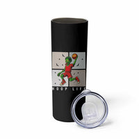 Hoop Life Skinny Tumbler Halloween Zombie Basketball Spooky Game