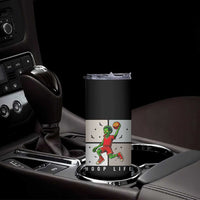 Hoop Life Skinny Tumbler Halloween Zombie Basketball Spooky Game