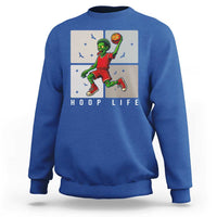 Hoop Life Sweatshirt Halloween Zombie Basketball Spooky Game - Wonder Print Shop