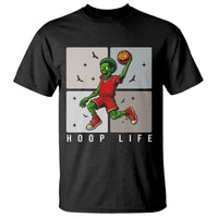 Hoop Life T Shirt Halloween Zombie Basketball Spooky Game - Wonder Print Shop