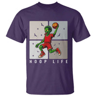 Hoop Life T Shirt Halloween Zombie Basketball Spooky Game - Wonder Print Shop