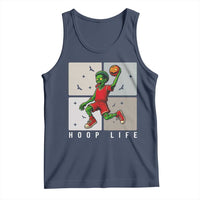 Hoop Life Tank Top Halloween Zombie Basketball Spooky Game - Wonder Print Shop
