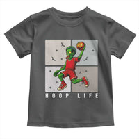 Hoop Life Toddler T Shirt Halloween Zombie Basketball Spooky Game - Wonder Print Shop