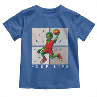 Hoop Life Toddler T Shirt Halloween Zombie Basketball Spooky Game - Wonder Print Shop