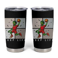 Hoop Life Tumbler Cup Halloween Zombie Basketball Spooky Game