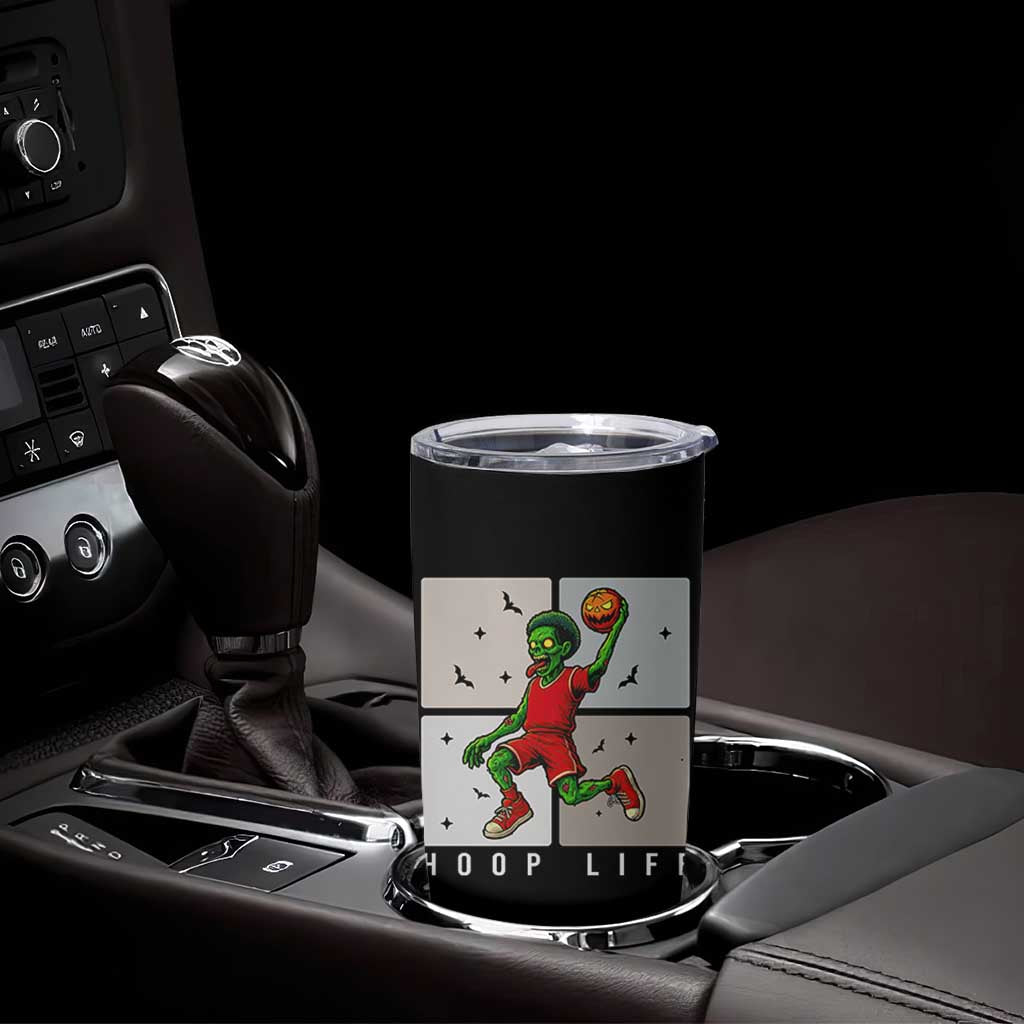 Hoop Life Tumbler Cup Halloween Zombie Basketball Spooky Game