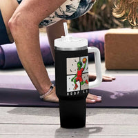 Hoop Life Tumbler With Handle Halloween Zombie Basketball Spooky Game