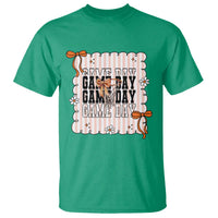 Basketball Game Day T Shirt Retro Coquette Bow Gift For Sport Lovers - Wonder Print Shop