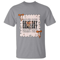 Basketball Game Day T Shirt Retro Coquette Bow Gift For Sport Lovers - Wonder Print Shop
