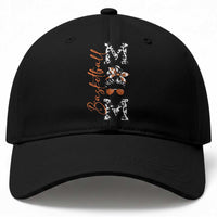 Basketball Mom Baseball Cap Retro Style Gift For Sports Lover