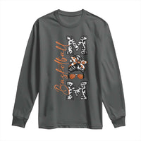 Basketball Mom Long Sleeve Shirt Retro Style Gift For Sports Lover - Wonder Print Shop