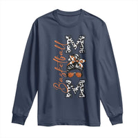 Basketball Mom Long Sleeve Shirt Retro Style Gift For Sports Lover - Wonder Print Shop