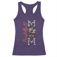 Basketball Mom Racerback Tank Top Retro Style Gift For Sports Lover - Wonder Print Shop
