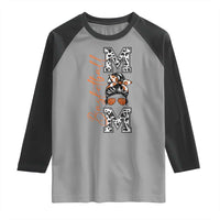 Basketball Mom Raglan Shirt Retro Style Gift For Sports Lover - Wonder Print Shop