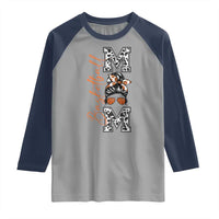 Basketball Mom Raglan Shirt Retro Style Gift For Sports Lover - Wonder Print Shop
