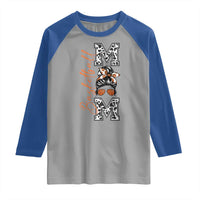 Basketball Mom Raglan Shirt Retro Style Gift For Sports Lover - Wonder Print Shop