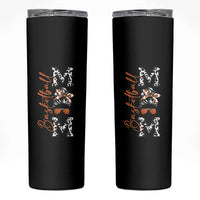 Basketball Mom Skinny Tumbler Retro Style Gift For Sports Lover