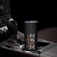 Basketball Mom Skinny Tumbler Retro Style Gift For Sports Lover