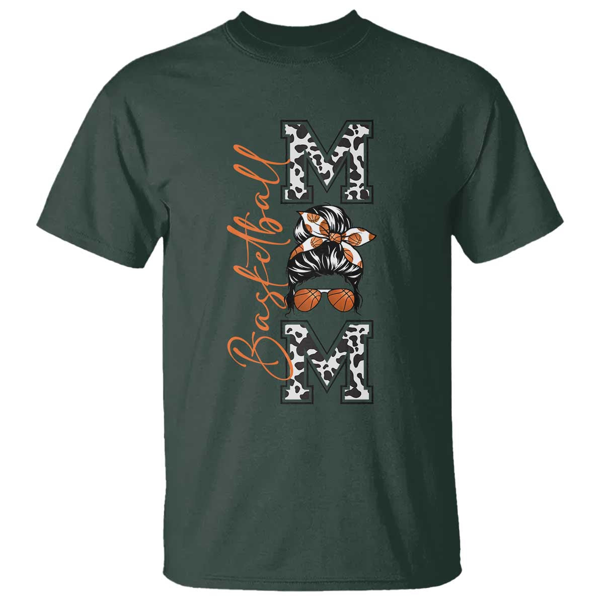 Basketball Mom T Shirt Retro Style Gift For Sports Lover - Wonder Print Shop