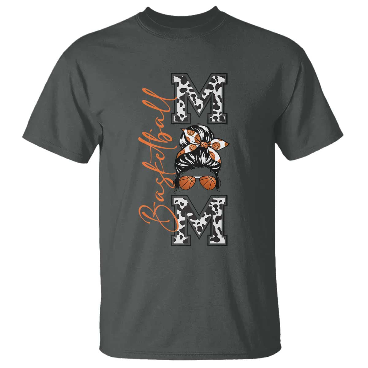 Basketball Mom T Shirt Retro Style Gift For Sports Lover - Wonder Print Shop