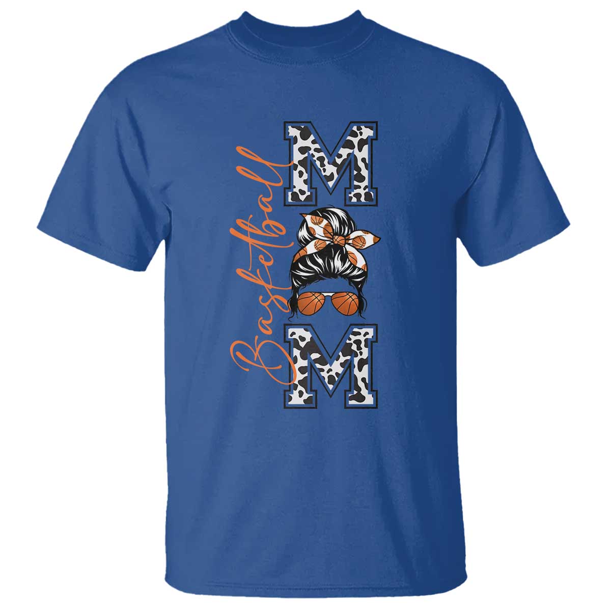 Basketball Mom T Shirt Retro Style Gift For Sports Lover - Wonder Print Shop