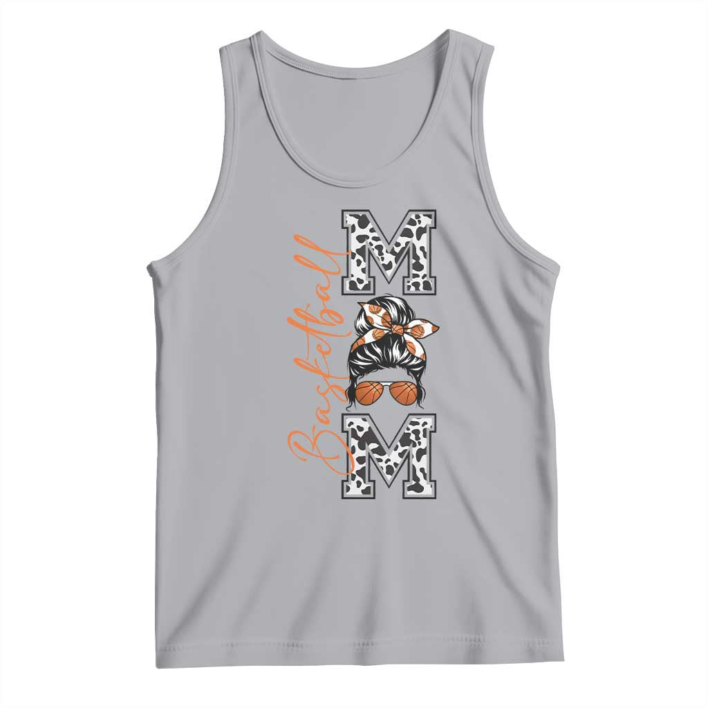 Basketball Mom Tank Top Retro Style Gift For Sports Lover - Wonder Print Shop